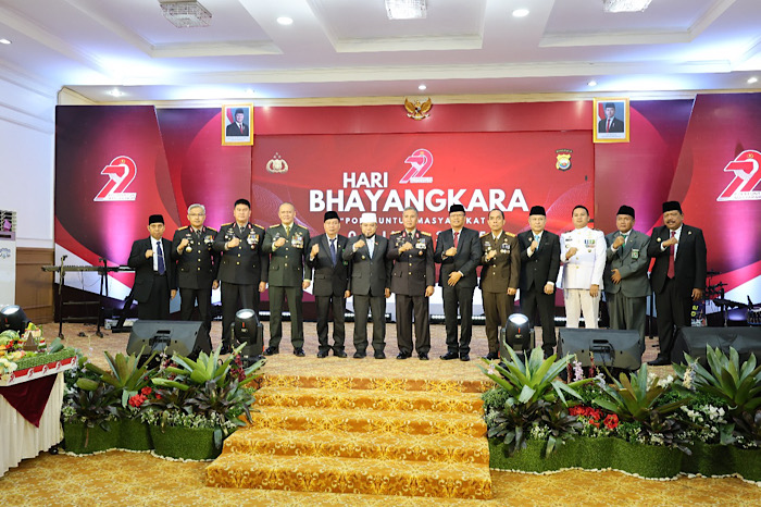 Peringati HUT Bhayangkara ke-79, Kajati Bengkulu Apresiasi Sinergi Polri-Kejaksaan