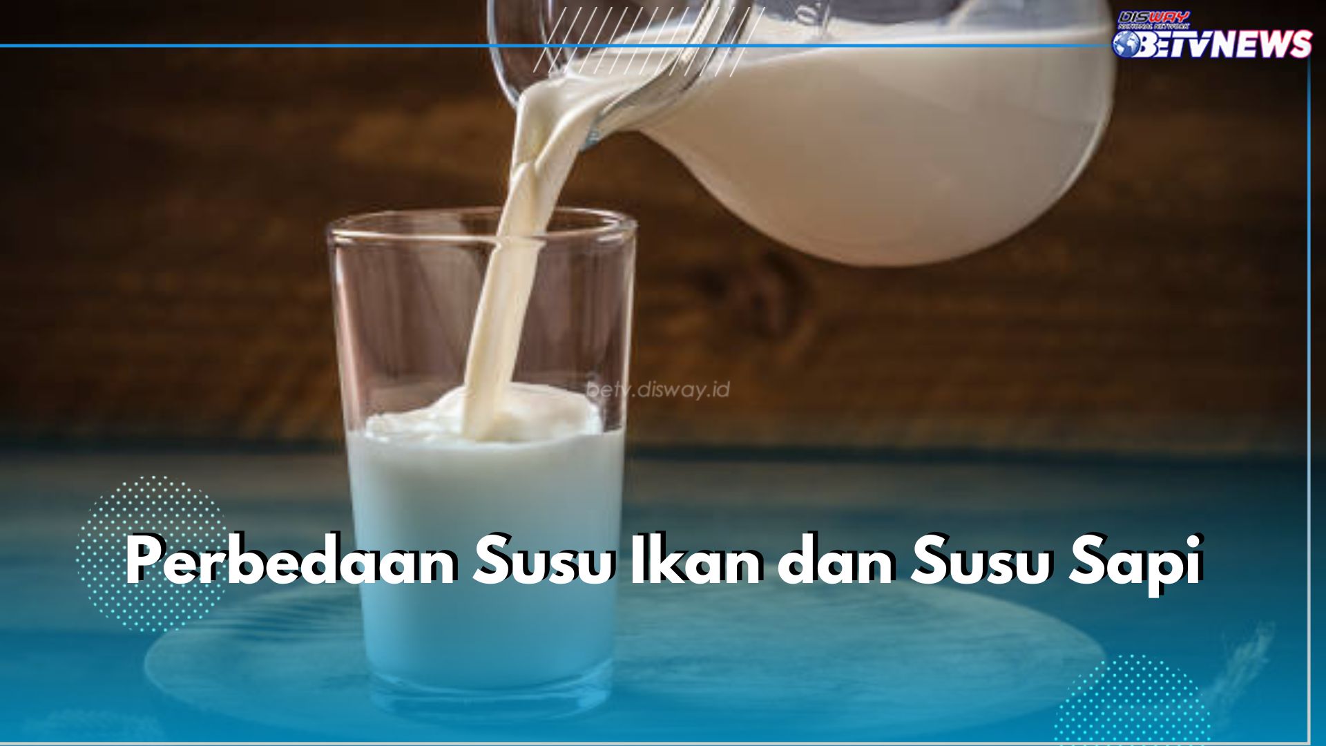 Menyingkap Perbedaan Susu Ikan dan Susu Sapi, Mana yang Lebih Baik?