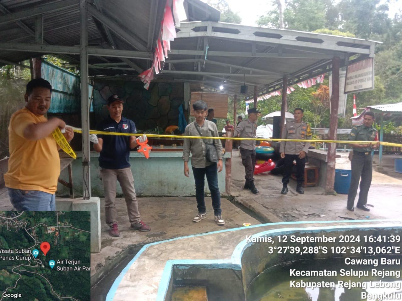 Tragis, Bocah TK Asal Kepahiang Ditemukan Tewas Mengapung di Pemandian Suban Air Panas