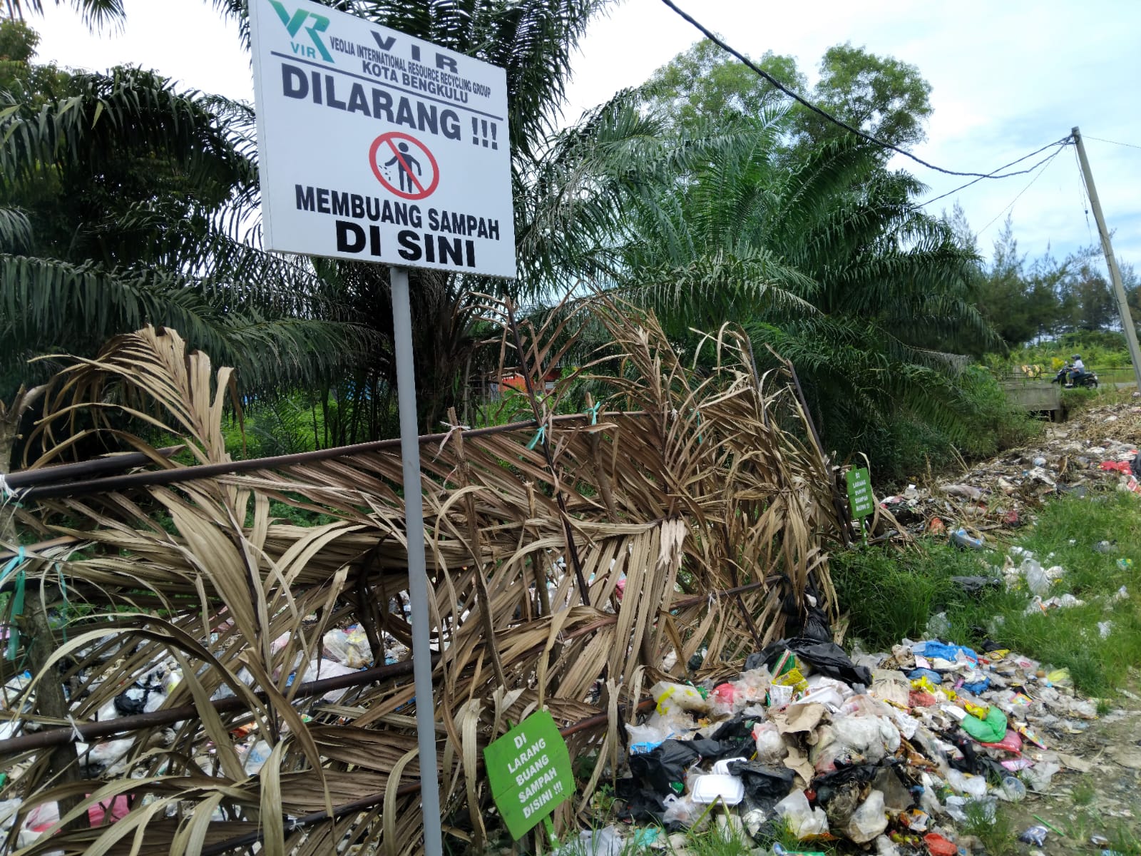 Sampah di Beringin Raya Kian Menumpuk, Masyarakat Minta Pemkot Sediakan Kontainer