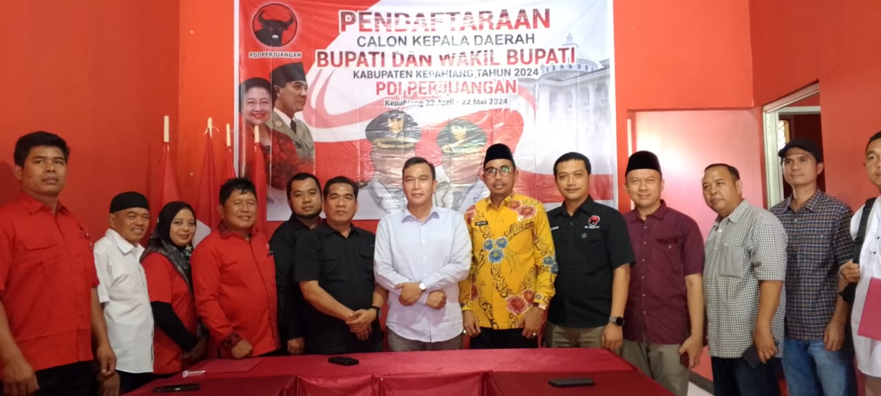 Wabup Kepahiang Daftar Penjaringan PDIP untuk Calon Bupati 2024 