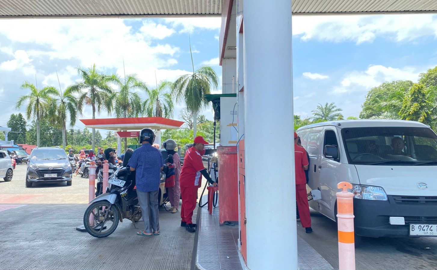 Cegah Kelangkaan, SPBU Ibul Bengkulu Selatan Batasi Pengisian BBM