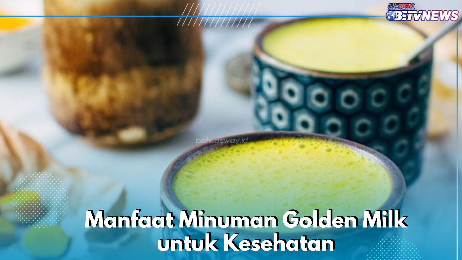 Ini Manfaat Minuman Golden Milk yang Jarang Diketahui, Dipercaya Dapat Meningkatkan Kesehatan Tulang