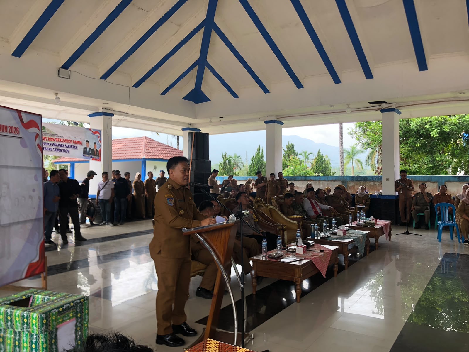 Deklarasi Damai Pilkades Lebong 2026, Bupati Ingatkan Panitia Profesional dan Netral
