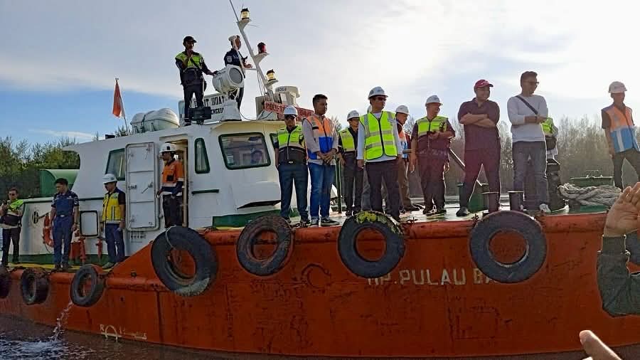 Pelindo Targetkan Kapal Besar Keruk Alur Pelabuhan Pulau Baai Bulan Mei 
