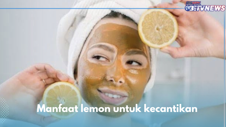 5 Manfaat Lemon untuk Kecantikan, Skincare Alami yang Bikin Wajah Glowing dan Bebas Noda Hitam