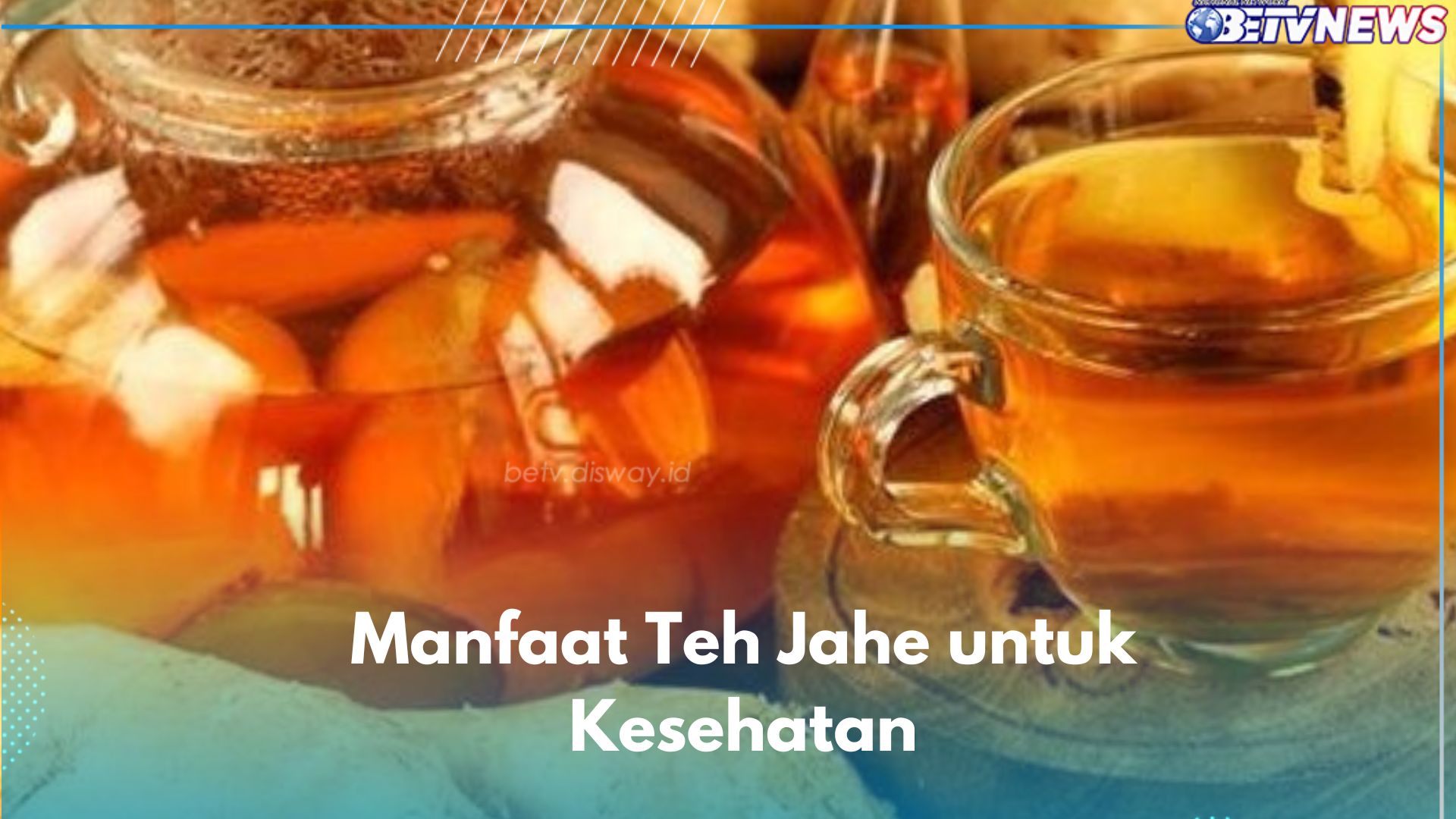 Teh Jahe Baik untuk Kesehatan, Ampuh Mengatasi Perut Kembung, Cek Manfaat Lainnya di Sini