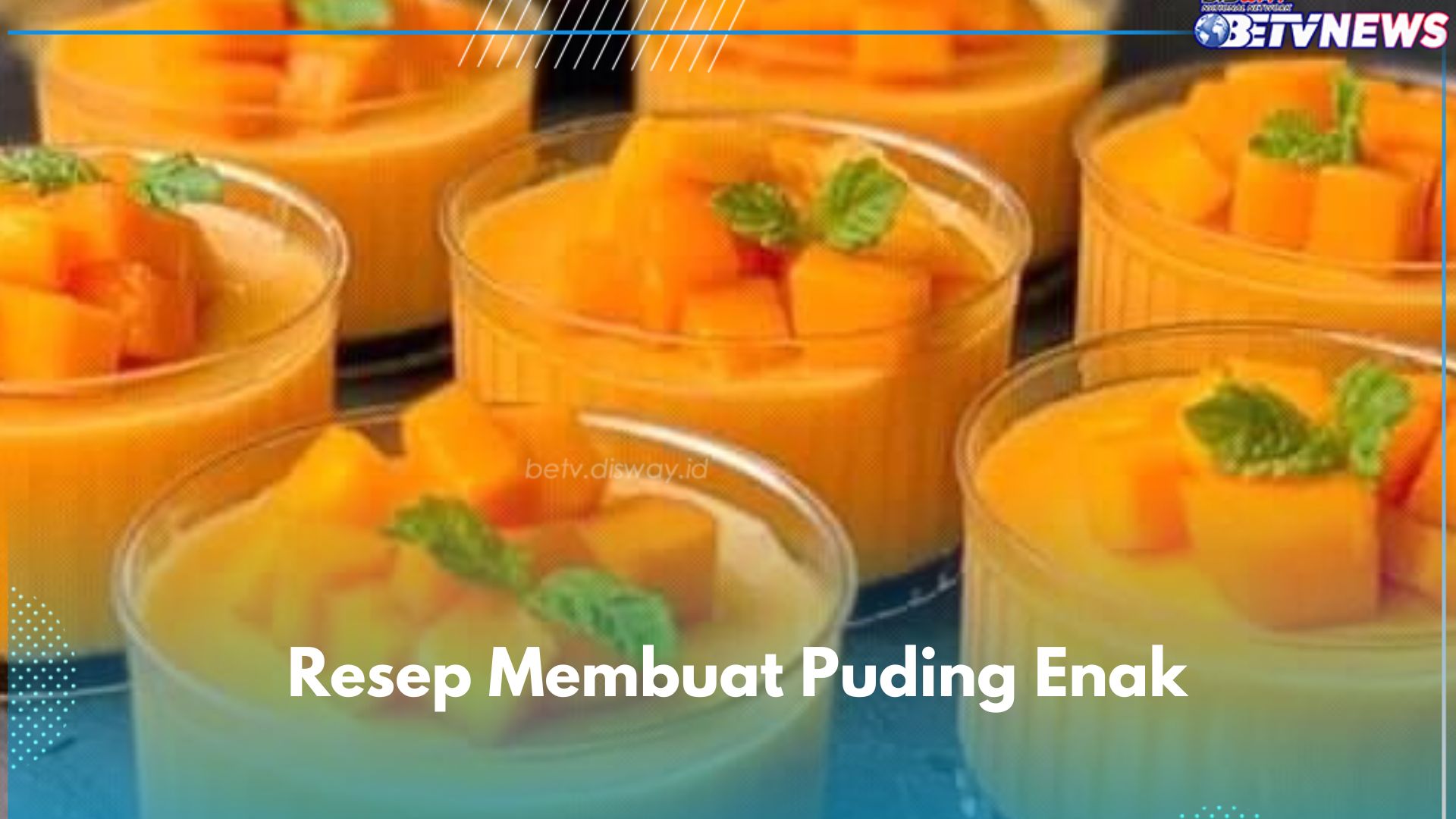 3 Resep Puding Ini Bisa Dicoba di Rumah, Mudah Dibuat dan Bikin Nikmat