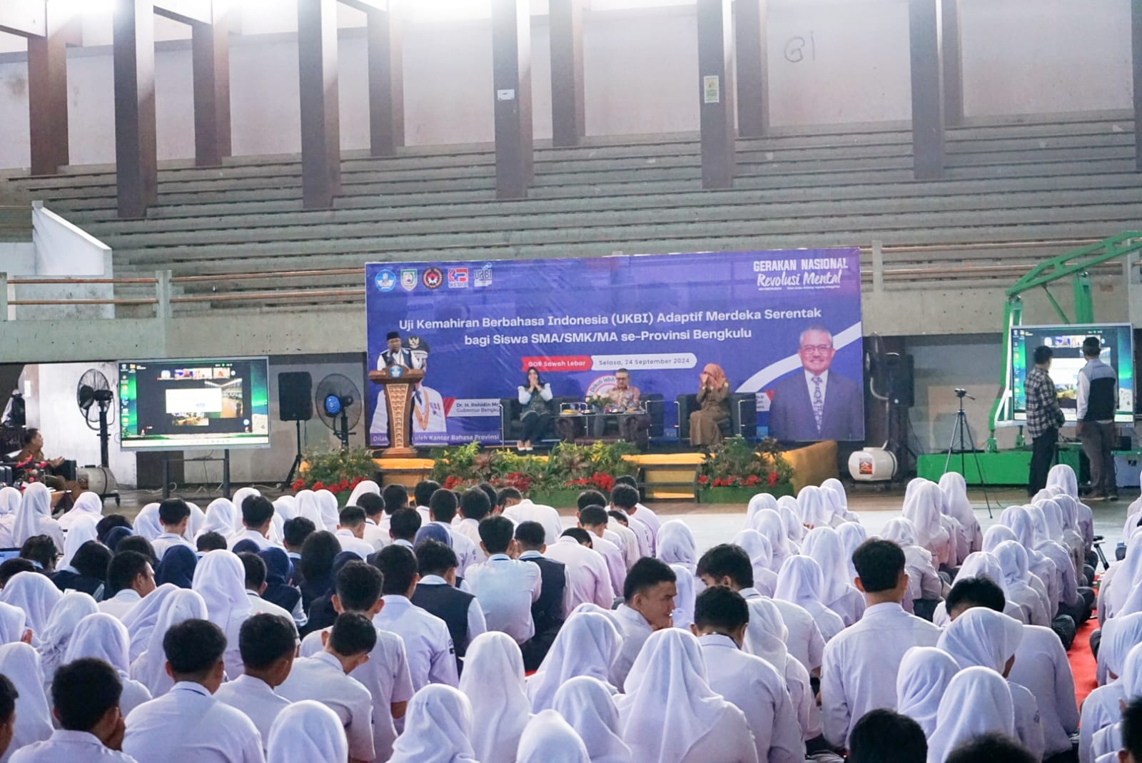 2.622 Pelajar SMK/SMA se-Provinsi Bengkulu Ikuti Uji Kemahiran Berbahasa Indonesia 