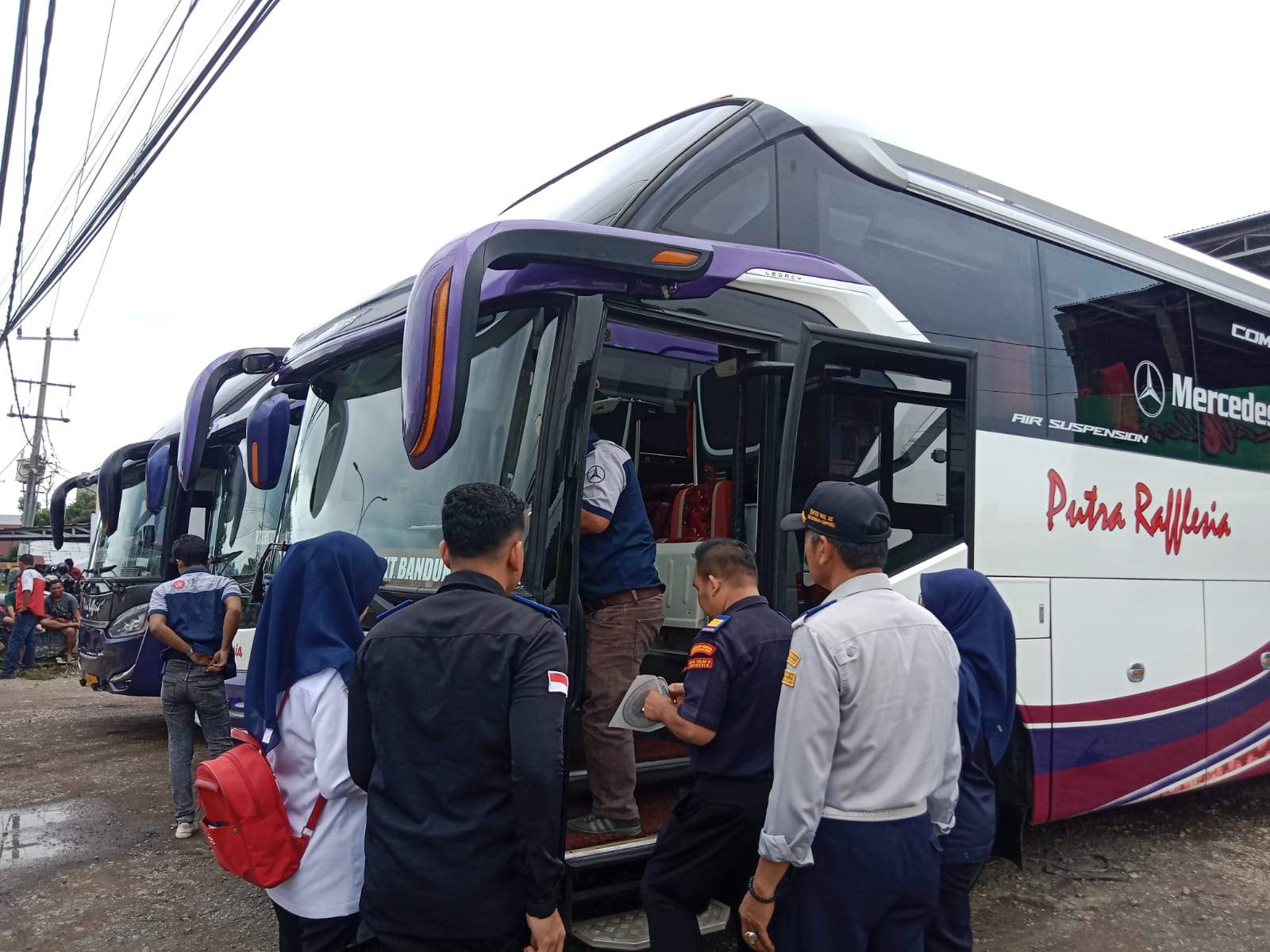Ramcek PO Bus di Bengkulu Persiapan Mudik dan Arus Balik Lebaran 2024, Minimalisir Kecelakaaan