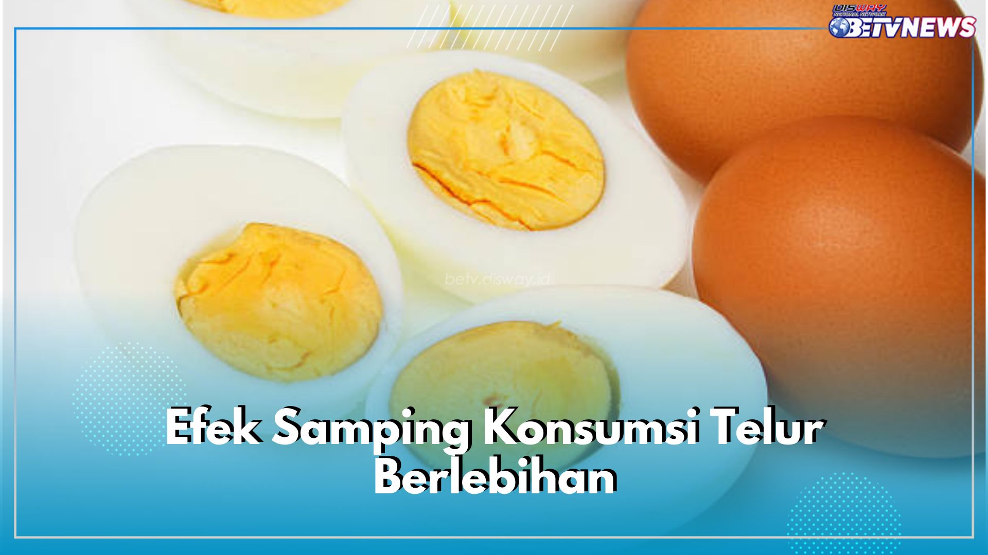 Bukan Bisulan, Ini 5 Efek Samping Konsumsi Telur Terlalu Banyak, Bisa Bebani Fungsi Hati