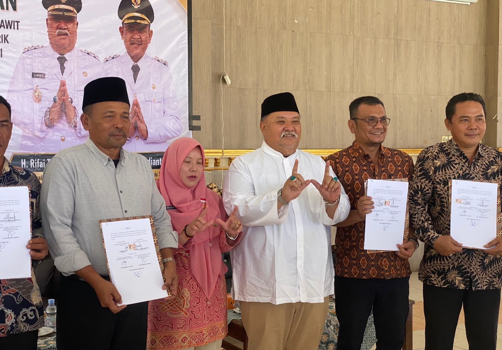 Kini Punya Kepastian Pasar, 2 Kelompok Tani Sawit Jalin Kemitraan dengan 2 PKS Bengkulu Selatan