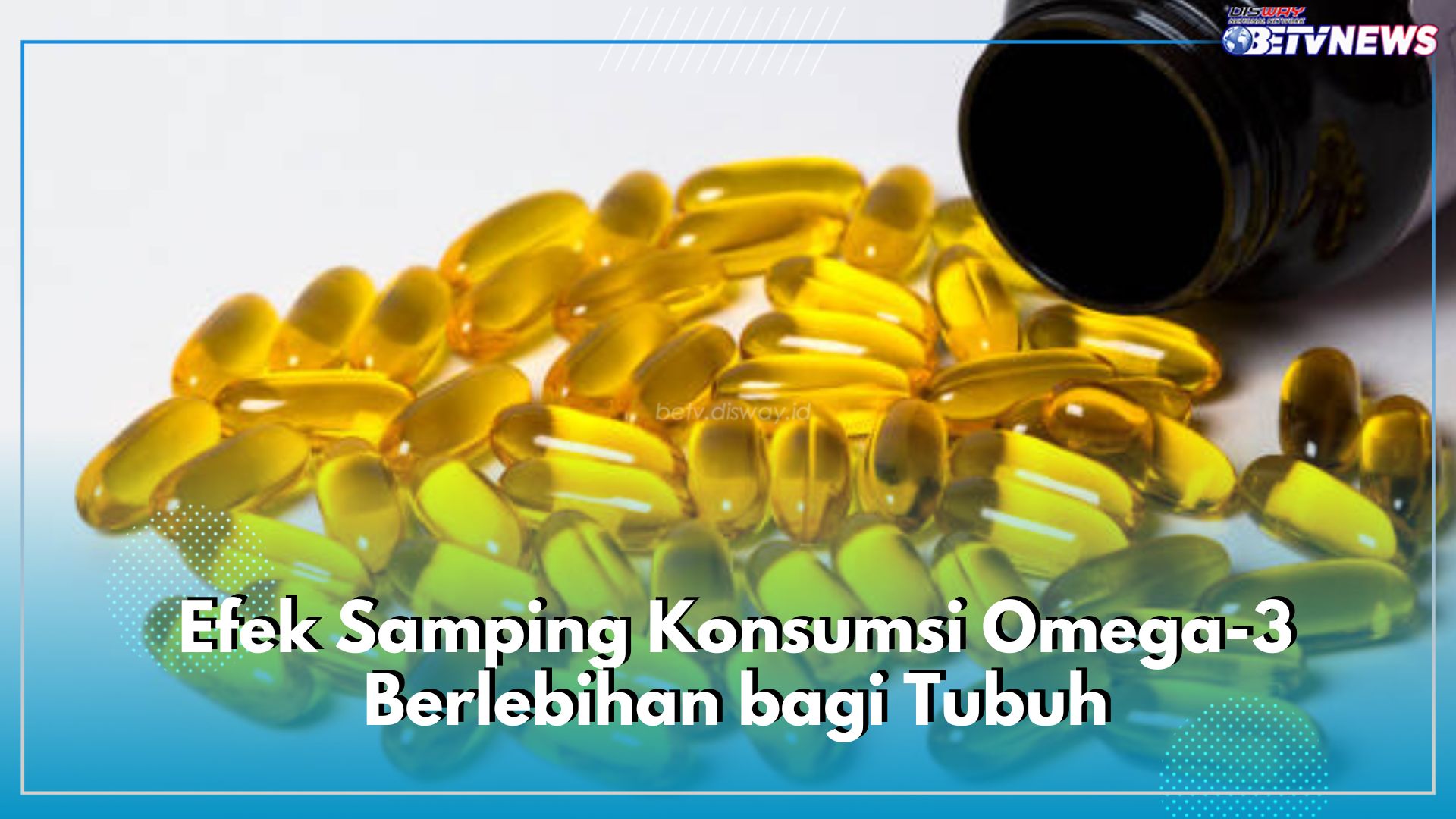 Jangan Terlalu Sering, Ini 5 Efek Samping Konsumsi Omega-3 Berlebihan bagi Tubuh