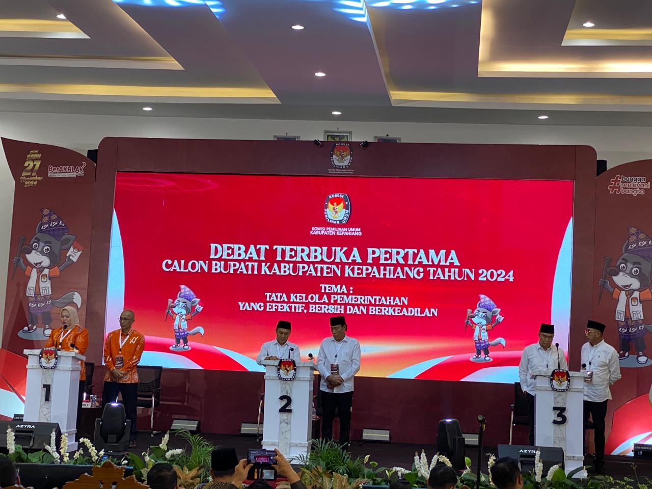 TGR Rp11,4 Miliar Sekretariat DPRD Jadi Sorotan di Debat Perdana Pilbup Kepahiang