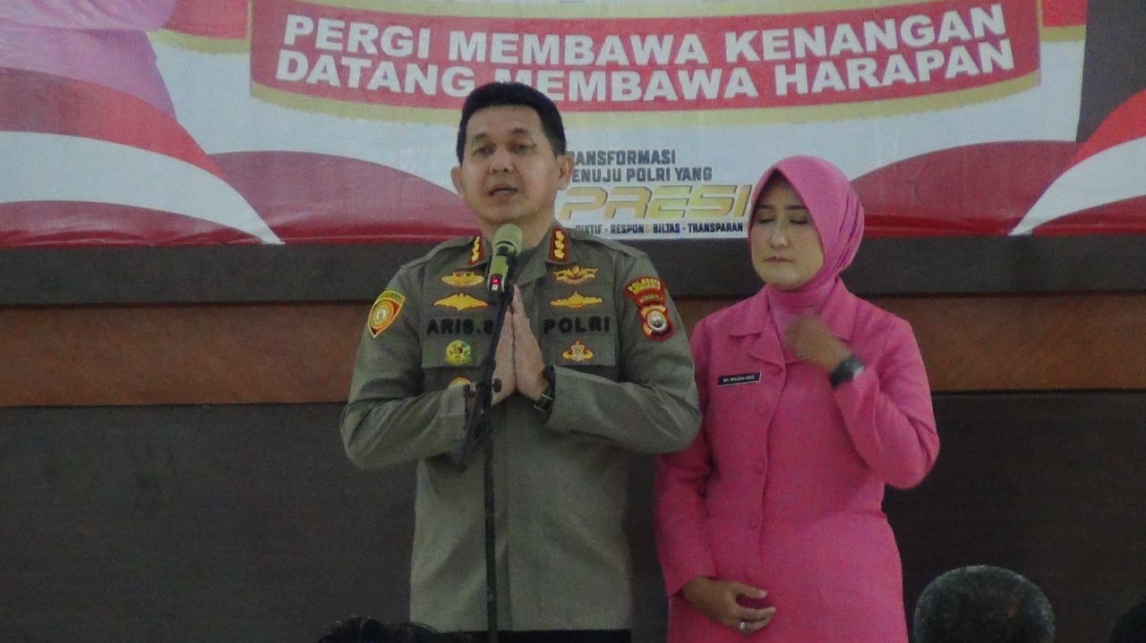 Kombes Pol Aris Sulistyono Resmi Jabat Kapolresta Bengkulu