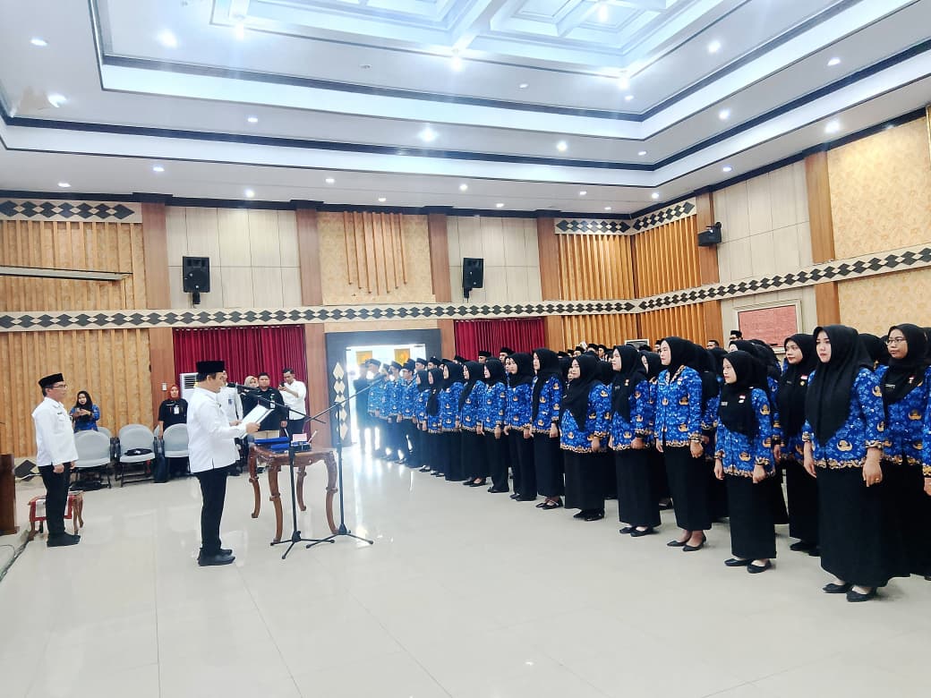 164 ASN Pemprov Bengkulu Resmi Dilantik, Herwan Antoni: Hilangkan Stigma ASN Hanya Absen, Ngopi, Tiktokan