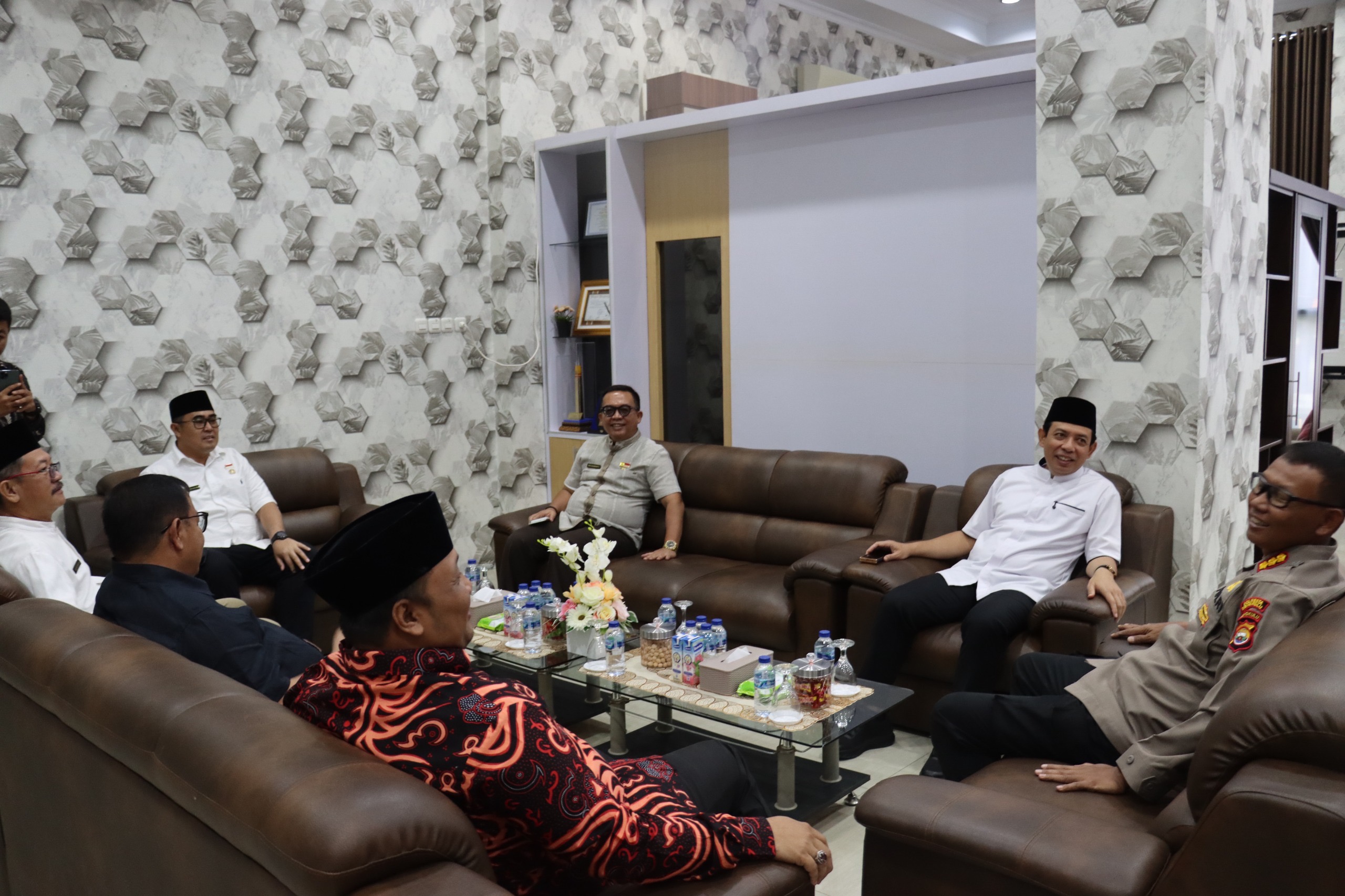 Walikota Bersama Kajari dan Kapolresta Siap Bersinergi Bangun Kota Bengkulu Lebih Baik  