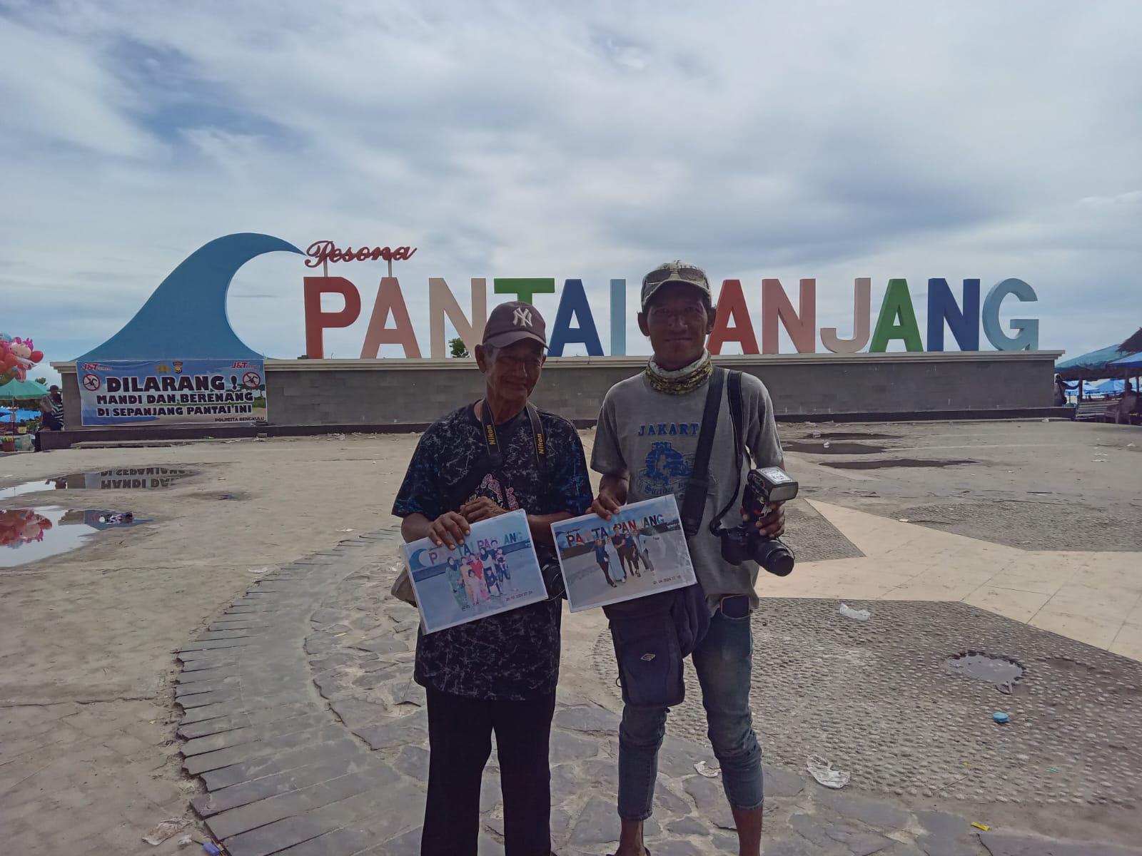 Omset Jasa Foto di Pantai Panjang Naik Menjadi 5 Kali Lipat saat Libur Lebaran