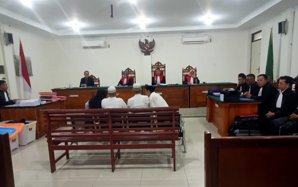 Sidang Perdana Tukar Guling Lahan Pemkab Seluma, JPU Beberkan Peran Para Terdakwa