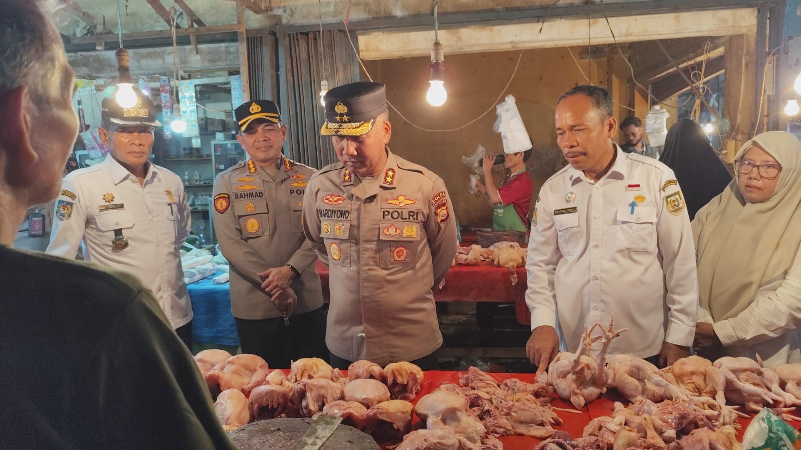 Jamin Stok Pangan Ramadan, Kapolda Bengkulu Pimpin Sidak Satgas Saber Pangan di PTM