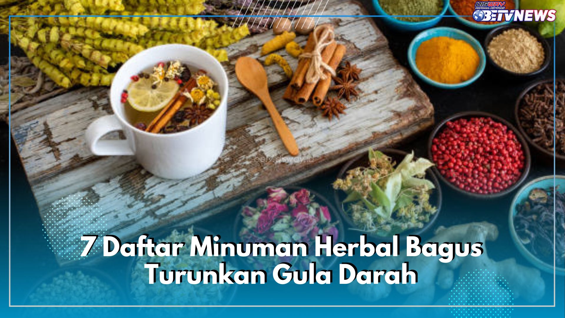 Cegah Diabetes! Ini 7 Daftar Minuman Herbal Bagus Turunkan Gula Darah