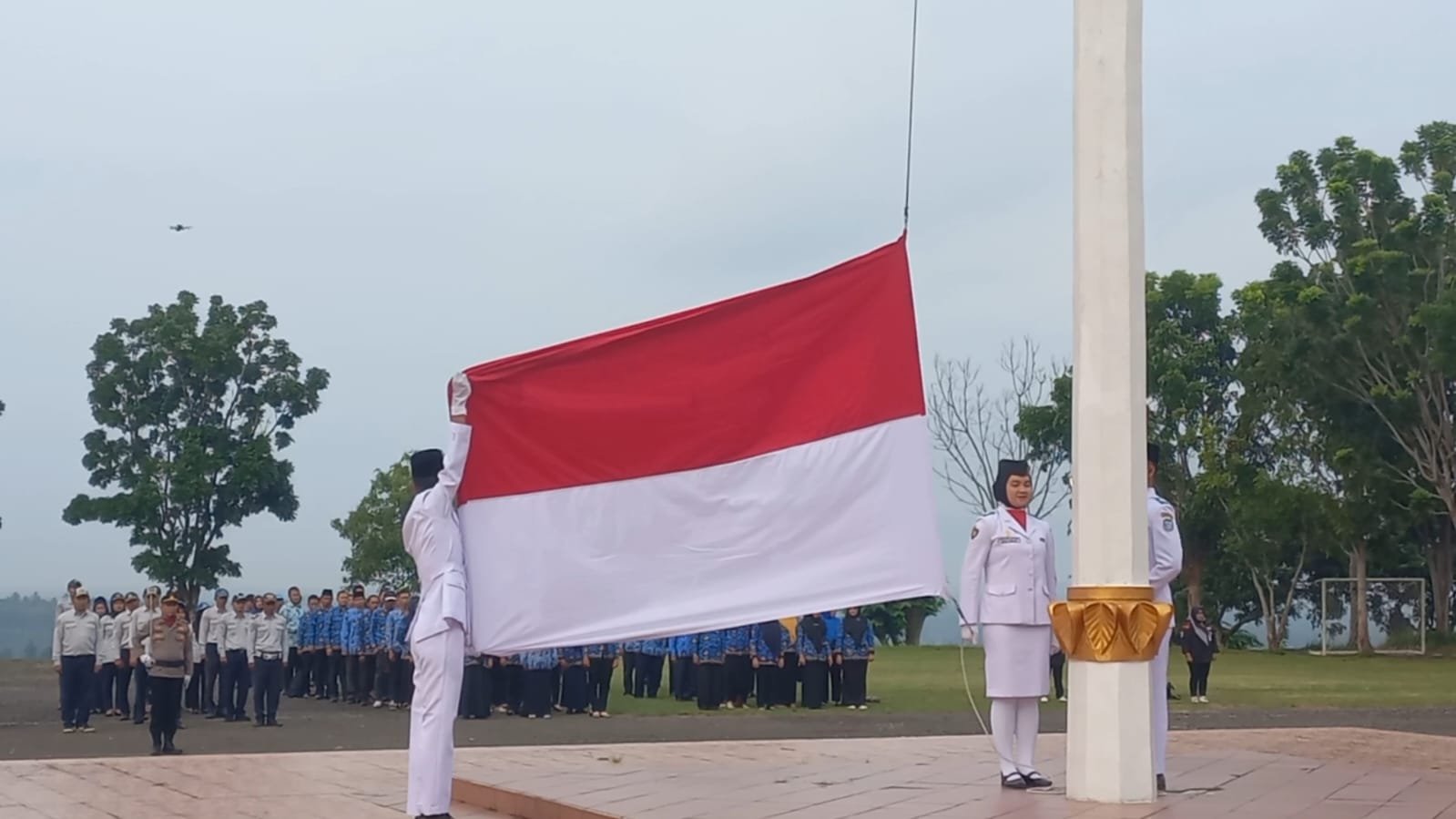 Peringatan Hari Lahir Pancasila, Sekda Seluma Ajak Masyarakat Bersatu Menuju Indonesia Emas 2045