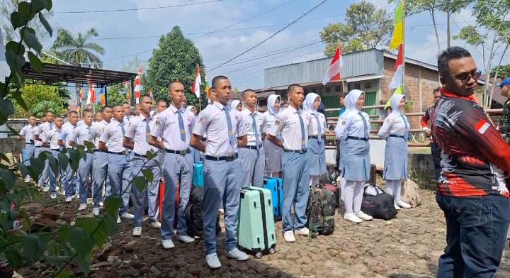 44 Calon Peserta Paskibraka Bengkulu Utara Mulai Jalani Pusdiklat