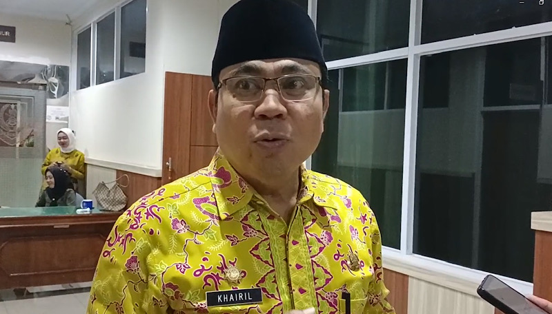 Camat Singaran Pati Jadi Komandan Upacara HUT Provinsi Bengkulu ke-55