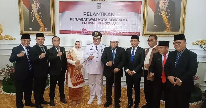 Arif Gunadi Resmi Dilantik Jadi Penjabat Wali Kota Bengkulu
