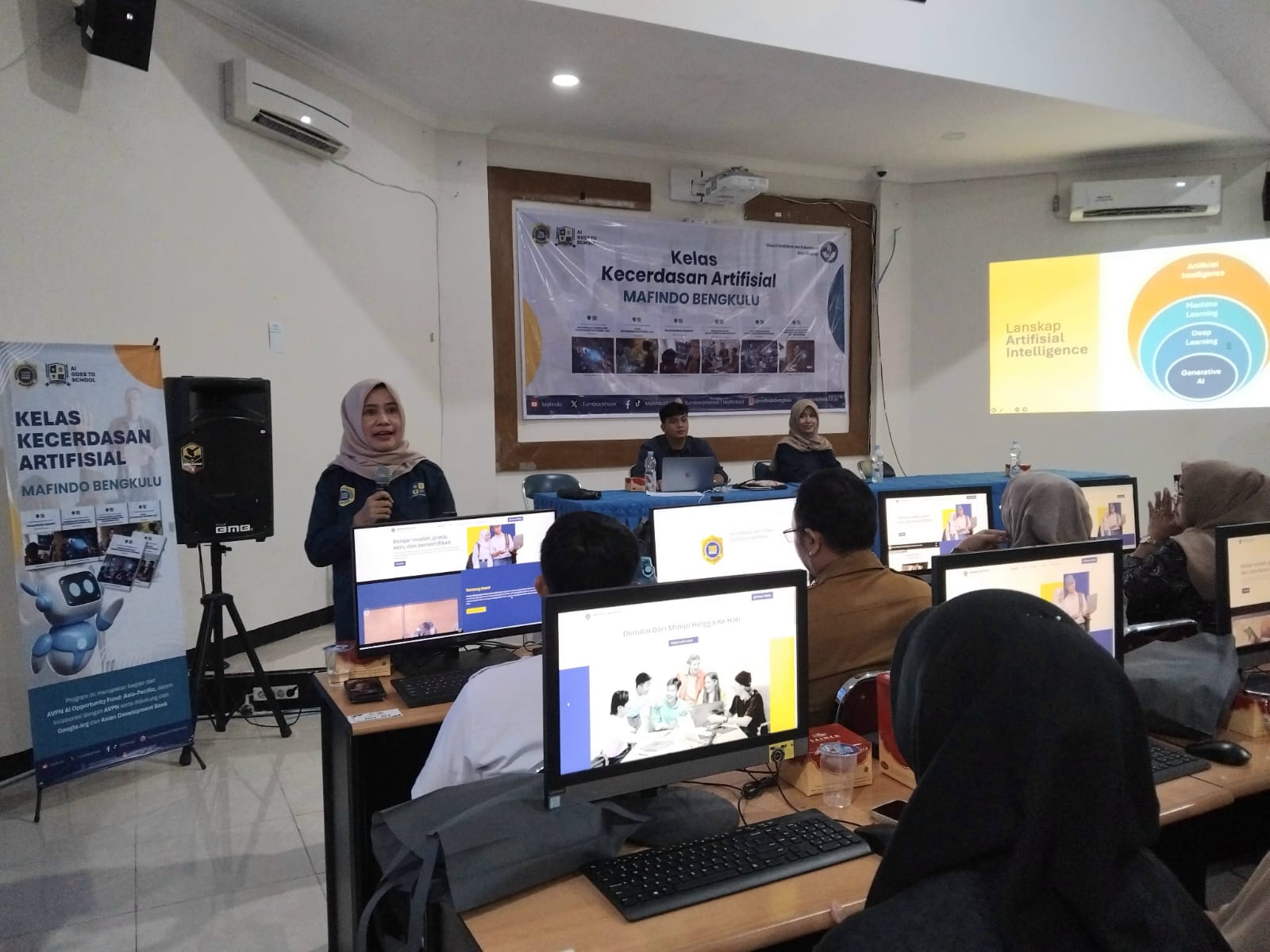 Gandeng Dinas Pendidikan, Mafindo Bengkulu Gelar Kelas Kecerdasan Artifisial Bersama 75 Guru