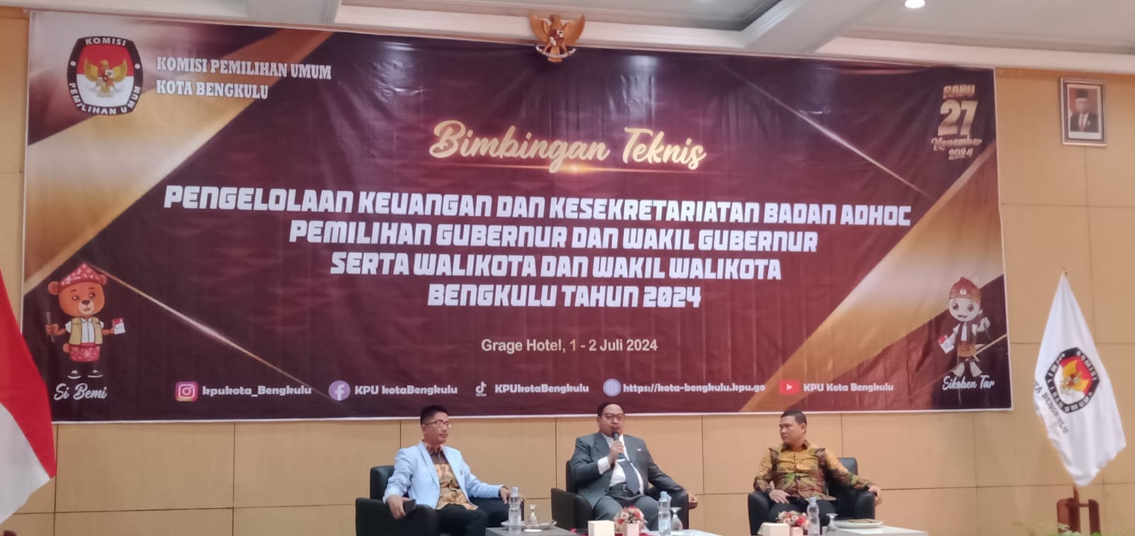 Pj Wali Kota Bengkulu Imbau ASN Tetap Netral di Pilkada November 2024