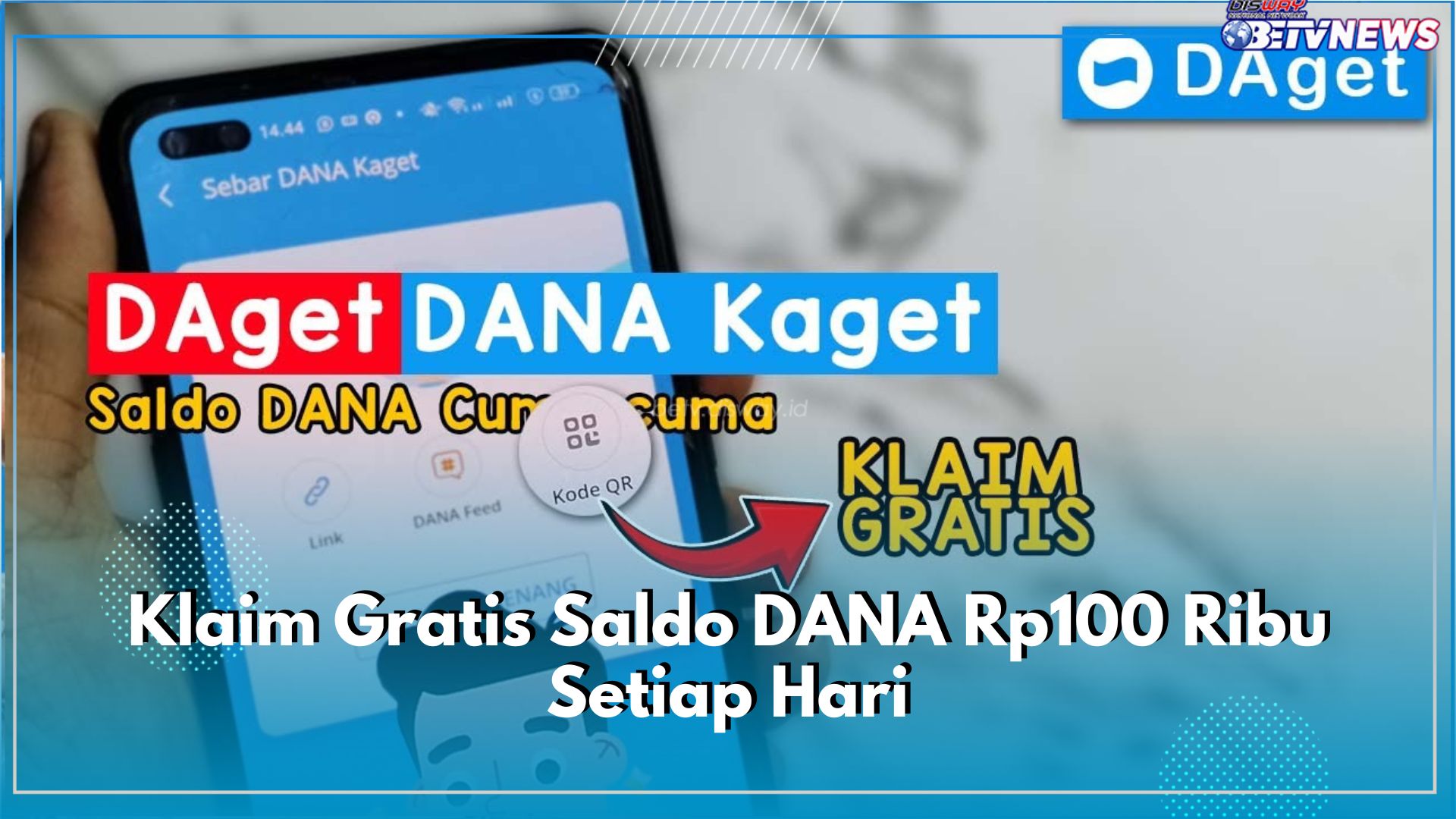 Tanpa Aplikasi, Dapatkan Uang Gratis Rp100.000 Setiap Hari, Mudah Ikuti 4 Cara Ini Saja!