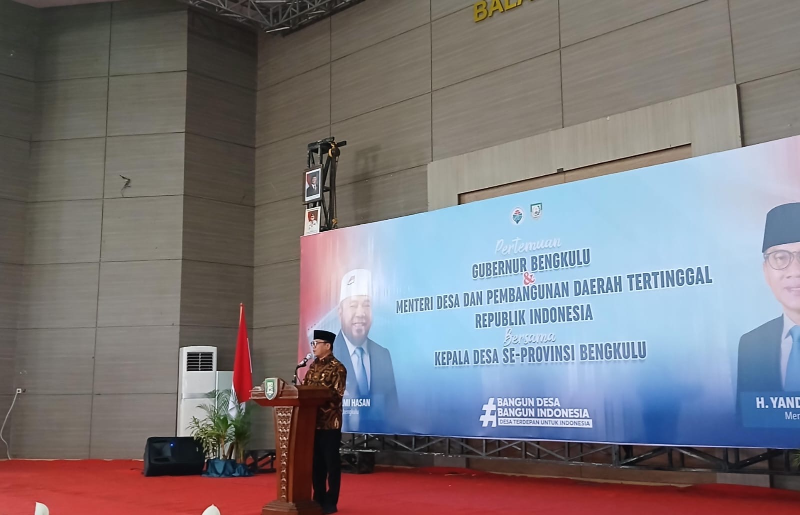 Mendes PDT Dorong Bengkulu Jadi Daerah Pertama Bentuk Koperasi Desa Merah Putih 