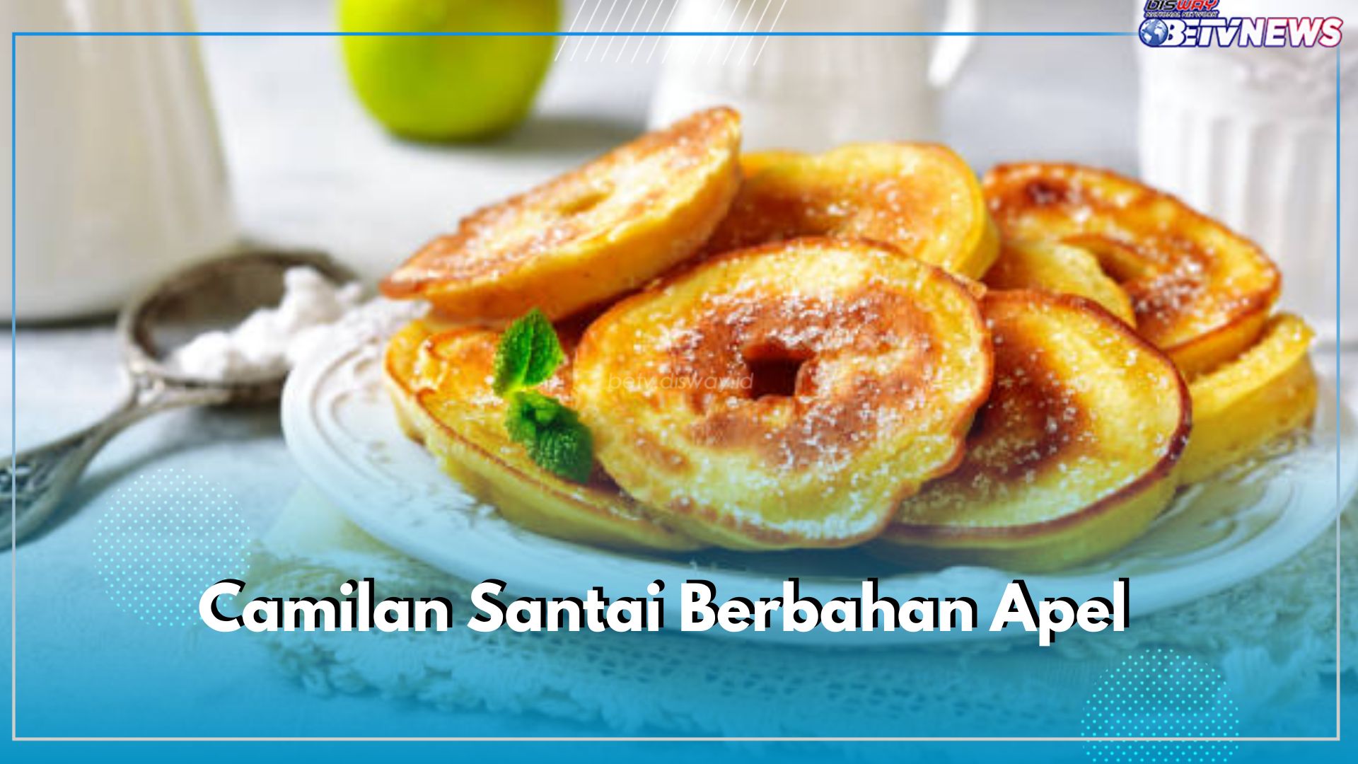 Cek Resepnya! 5 Camilan Santai Berbahan Apel Cocok Temani Kopi Hangatmu Hari Ini