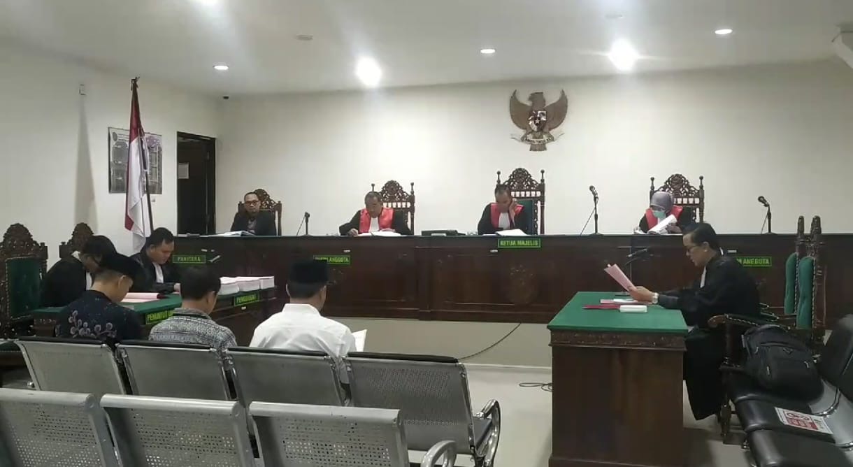 3 Terdakwa Korupsi Pembangunan Rumah Produksi Gula Aren Jalani Sidang Perdana