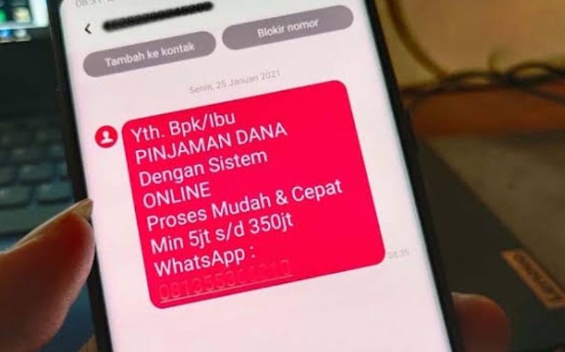 SMS Promosi Pinjol Sering 'Teror' Handphone! Lakukan 7 Cara Ini Agar Terlepas Dari Pinjaman Online Ilegal 