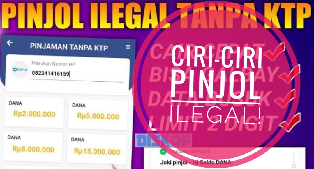 Awas Terjebak Pinjol Ilegal! Kenali Ciri-ciri Berikut Agar Terbebas ...