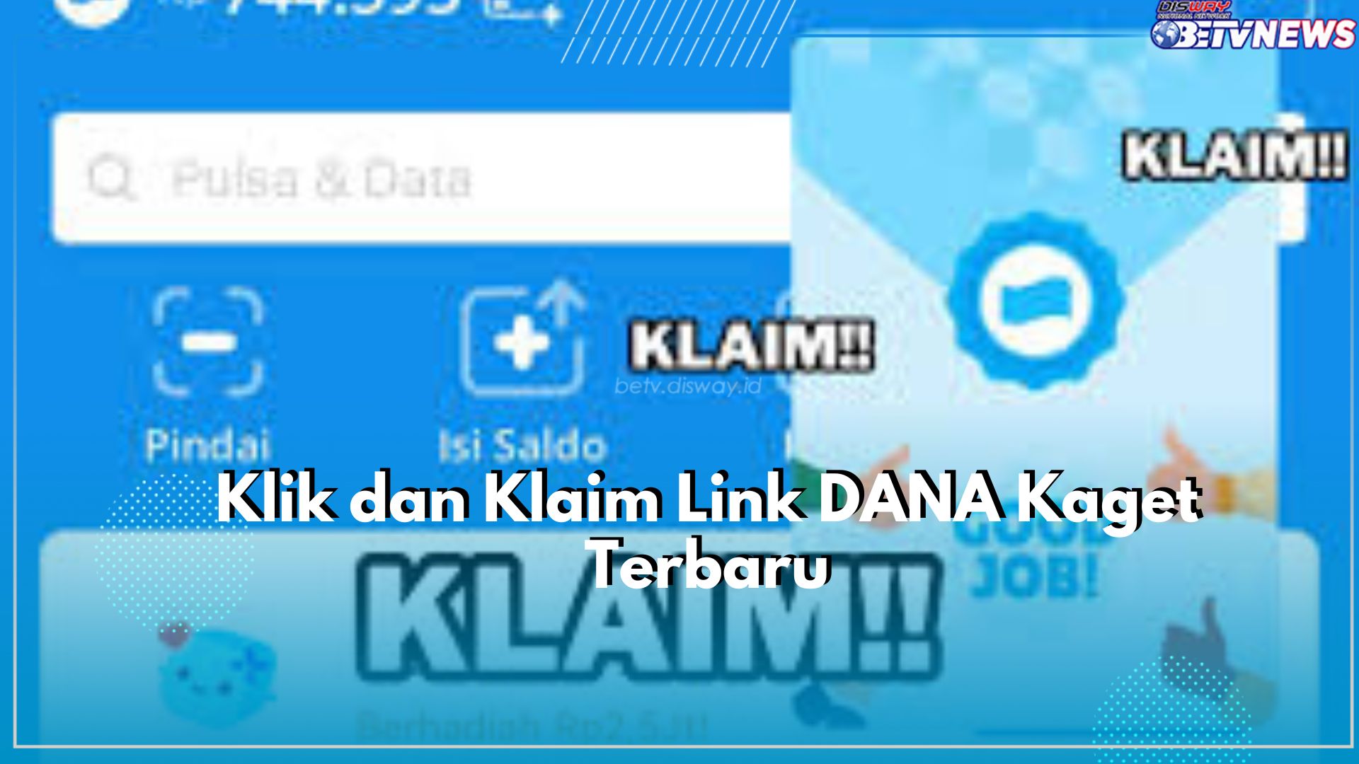 Gampil Banget, Buruan Klik dan Klaim Link DANA Kaget Sekarang Juga Hanya Disini!