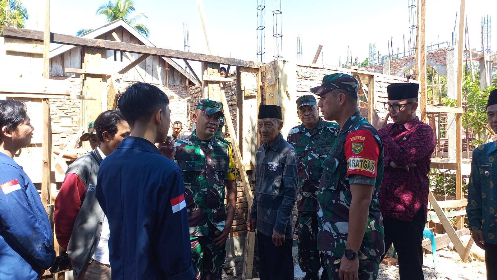 Ketua Tim Wasev TNI AD Evaluasi Pelaksanaan TMMD ke-116 di Seluma