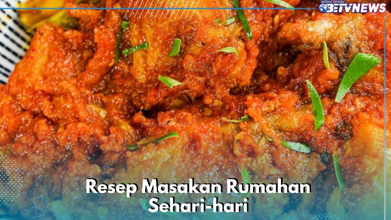Ide Resep Masakan Enak yang Mudah Dibuat, Cobain Menu Ayam Rica-rica Ini