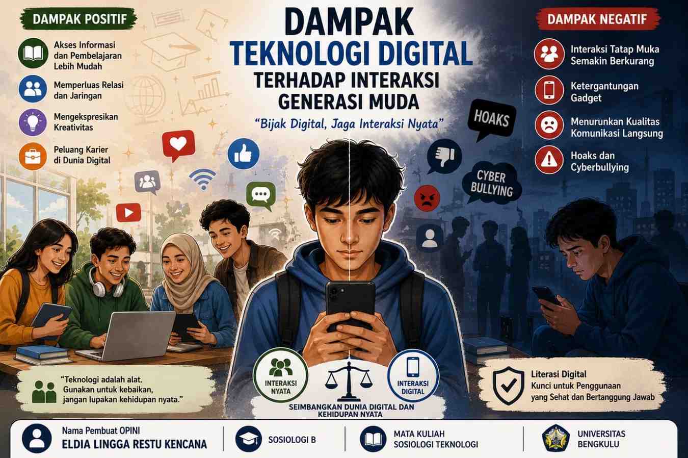 Dampak Teknologi Digital terhadap Interaksi Generasi Muda