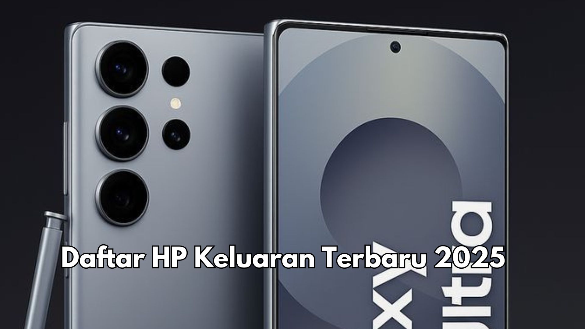 Ini HP Terbaru 2025, Cek Spesifikasinya di Sini! Ada Pilihanmu?