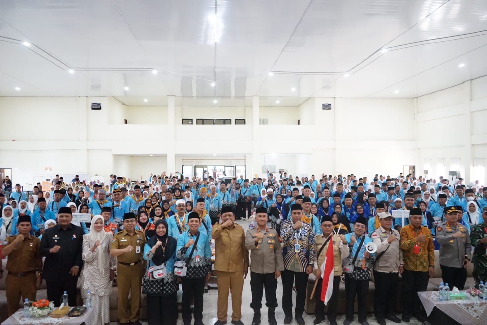 Dilepas Wagub Mian, 387 Tamu Allah Kloter 3 Bengkulu Bertolak ke Tanah Suci