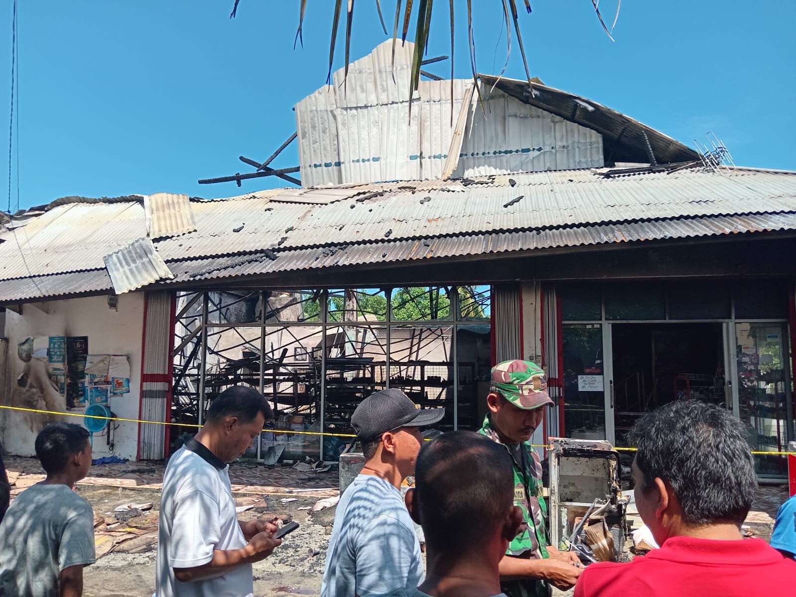Kebakaran Hebat Hanguskan Rumah dan Toko di Bumi Ayu, Pemilik Luka-luka