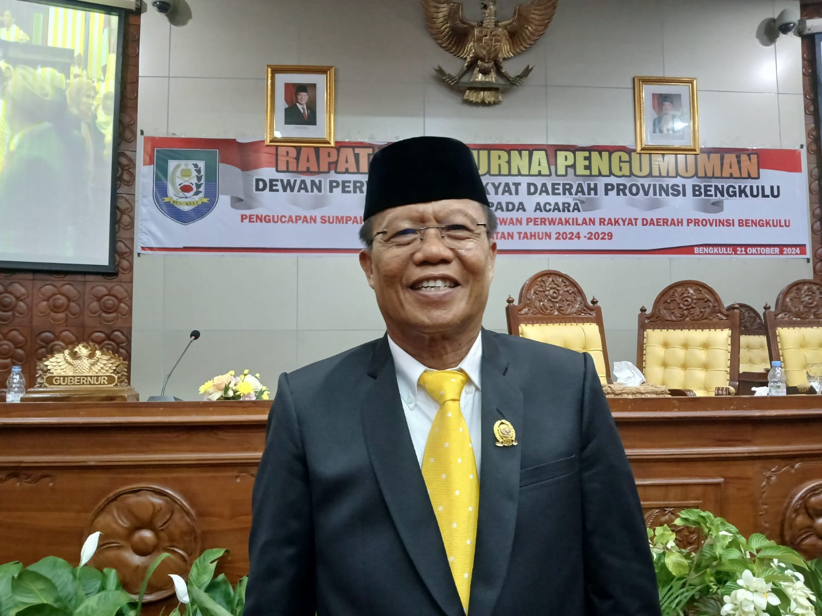 DPRD Provinsi Bengkulu Gelar Pengumuman Anggota Komisi dan Pemilihan Pimpinan AKD Besok