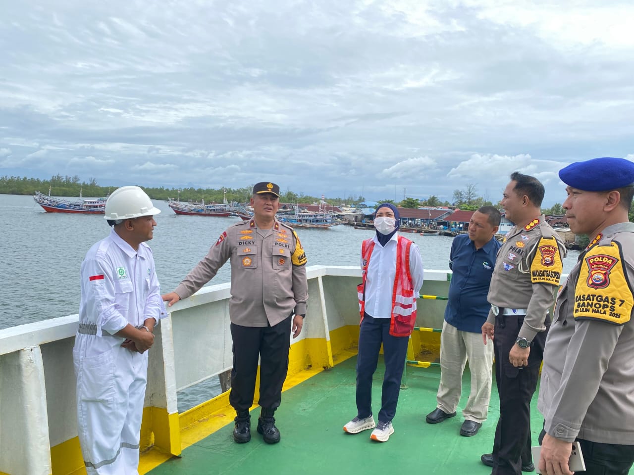 Tinjau Sejumlah Objek Vital, Wakapolda Bengkulu Pastikan Kelancaran dan Kesiapan Hadapi Nataru