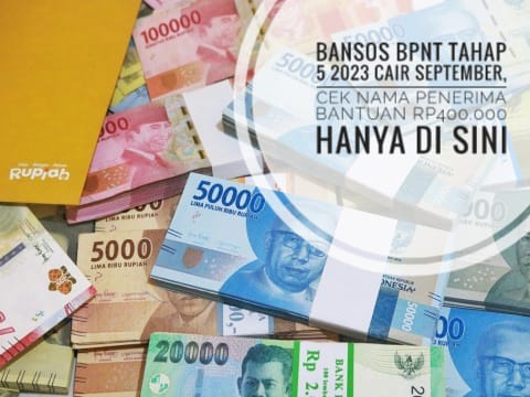  Bansos BPNT Tahap 5 2023 Cair September, Cek Nama Penerima Bantuan Rp400.000 Hanya di Sini