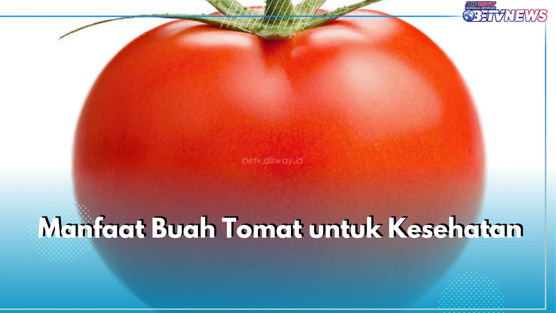 5 Manfaat Buah Tomat untuk Kesehatan yang Jarang Diketahui, Salah Satunya Jaga Kesehatan Jantung 