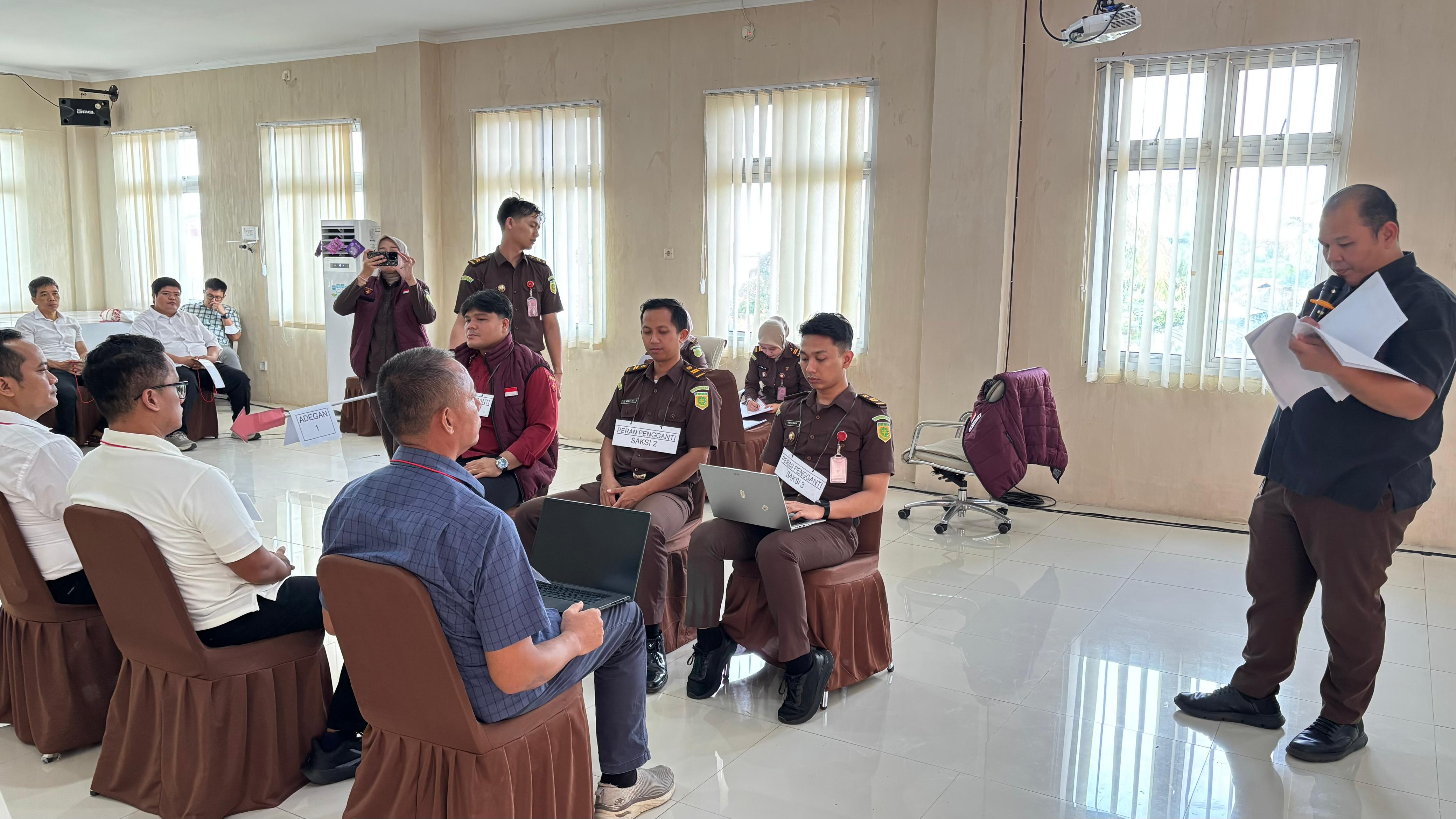 Kejati Bengkulu Rekonstruksi Kasus Korupsi PLTA Musi, Peragakan Sejumlah Adegan Krusial