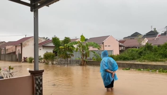 BPBD Kota Bengkulu Terima Laporan Banjir Akibat Hujan Deras Pagi Tadi, Berikut Daftarnya